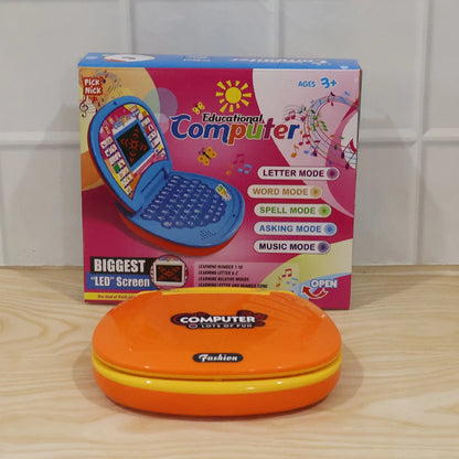 Pre-School Interactive Learning Laptop for Alphabets, 123s & Musical Fun